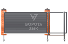 Выдвижные ворота 3500×2500 Херман ЗМК-6931