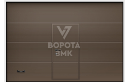 Секционные ворота Алютех Prestige 2500×2500 ЗМК-9708