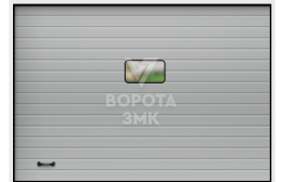Ворота секционные Алютех для гаража 2500×2250 ЗМК-2877
