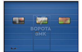 Ворота гаражные 3000×3000 ЗМК-3574